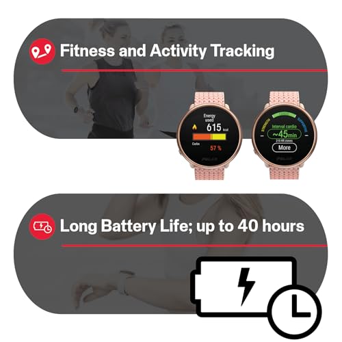 Polar Ignite 2 - GPS Fitness-Smartwatch - Pulsmessung am Handgelenk - Personalisierte Trainingsanleitungen, Erholungs- und Schlaftracking - Wetter, Smartwatch-Funktionen - 2