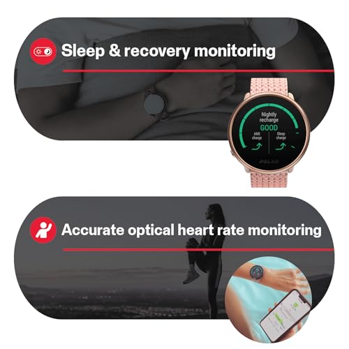 Polar Ignite 2 - GPS Fitness-Smartwatch - Pulsmessung am Handgelenk - Personalisierte Trainingsanleitungen, Erholungs- und Schlaftracking - Wetter, Smartwatch-Funktionen - 4