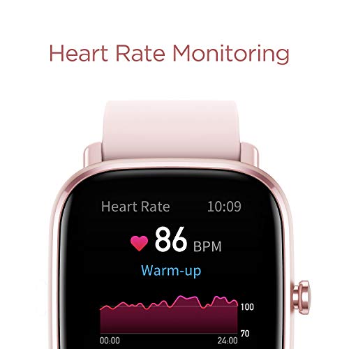 Amazfit A2018 Smartwatch GTS 2 Mini GPS Aktivitätstracker 1,55'' mit 70 Sportmodi, 14 Tagen Akkulaufzeit, Überwachung von SpO2, Herzfrequenz, Schlaf und Stress für Herren Damen - 3