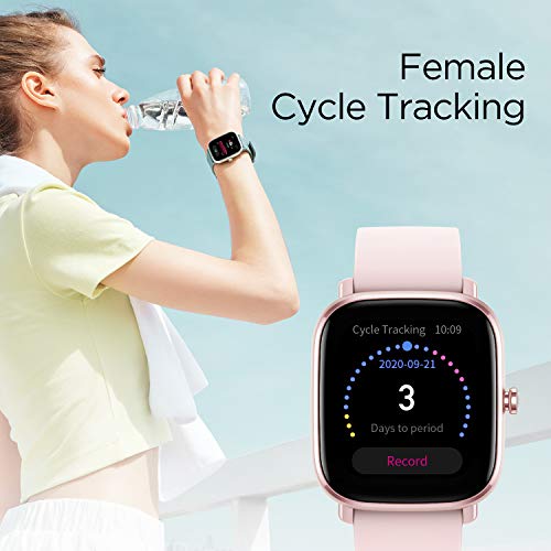 Amazfit A2018 Smartwatch GTS 2 Mini GPS Aktivitätstracker 1,55'' mit 70 Sportmodi, 14 Tagen Akkulaufzeit, Überwachung von SpO2, Herzfrequenz, Schlaf und Stress für Herren Damen - 7