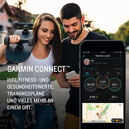 Garmin Instinct 2 Solar Surf – wasserdichte GPS-Smartwatch mit unendlicher Akkulaufzeit im Smartwatch-Modus, Wind- oder Kitesurf App, Surfline, über 40 Sport-Apps, Smart Notifications und Garmin Pay - 7