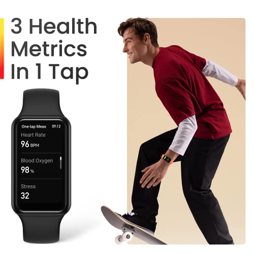 Amazfit Band 7 Aktivitätstracker Fitness Smartwatch mit Always-On-Display, bis zu 18 Tage Akkulaufzeit, 24-Stunden-Herzfrequenz- und SPO₂-Überwachung, 5 ATM wasserdicht, 120 Sportmodi - 4